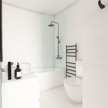 3d Bathroom render
