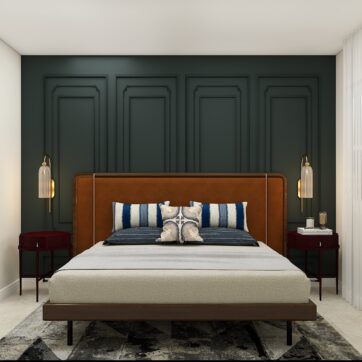 3d rendered image of bedroom
