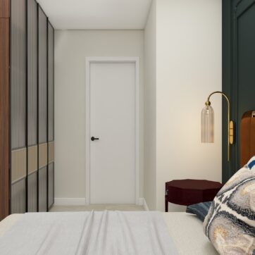 3d rendered image of bedroom