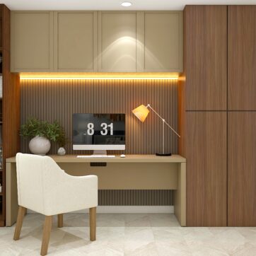3d Rendered Image of Office