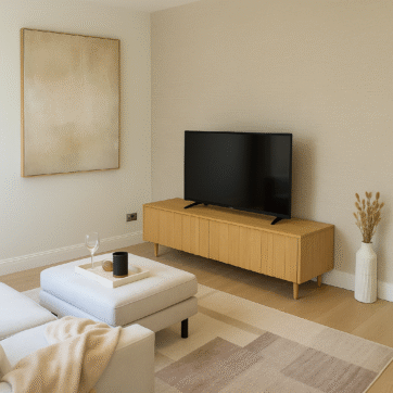 Image to show design of living room