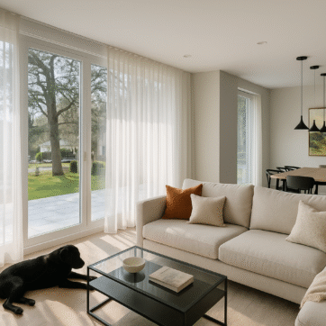 Image of living dining area to show the design